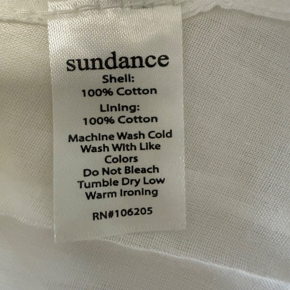 Sundance Ensenada White Skirt Size M - Picture 10 of 10